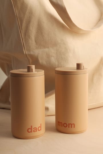 Design Letters caneca de viagem 35 cl - Mom-Bege - Design Letters