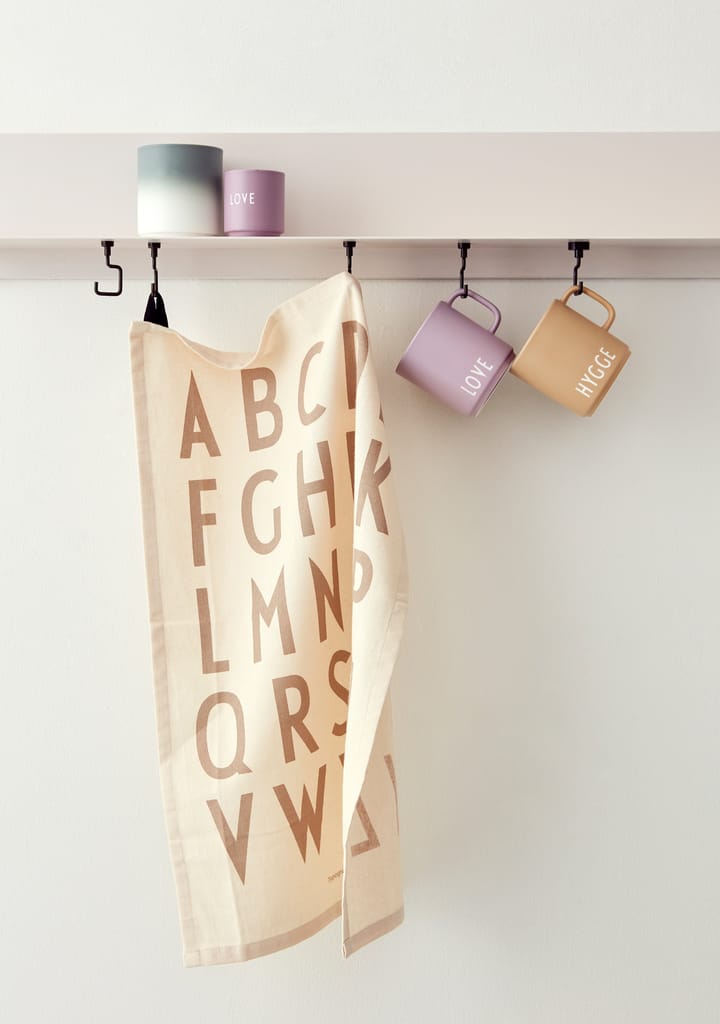 Pano de cozinha Design Letters 40x60 cm 2 unidades - Off white - Design Letters