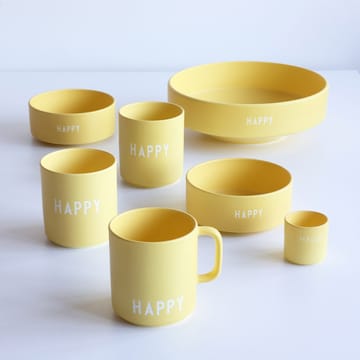 Tigela de doces Design Letters Ø12 cm - Yellow - Design Letters