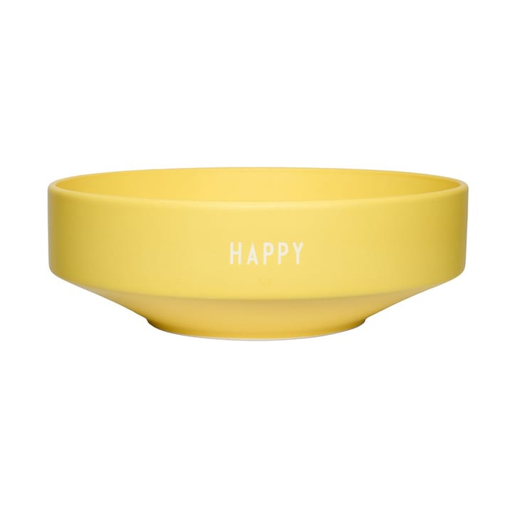 Tigela favourite grande Design Letters Ø22 cm - Yellow - Design Letters