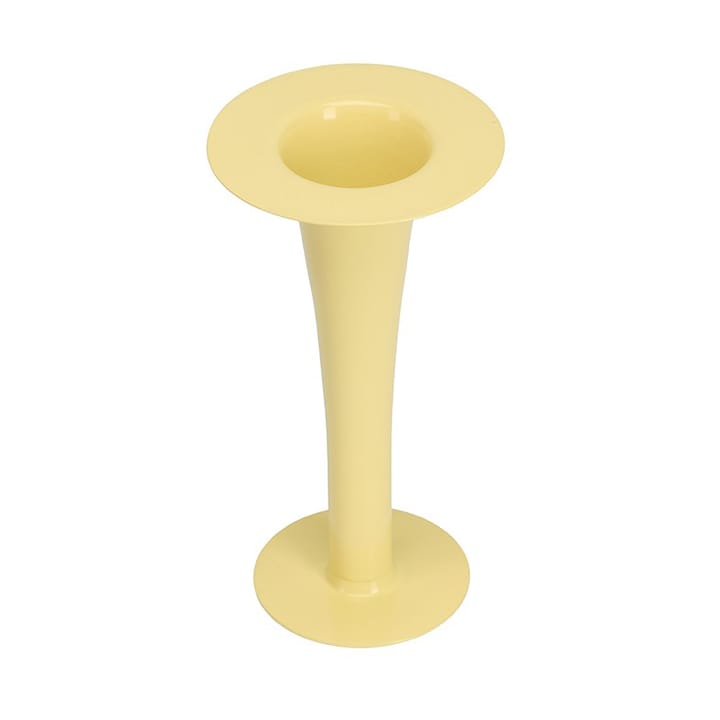 Trumpet 2-em-1 vaso e castiçal 24 cm - Yellow - Design Letters