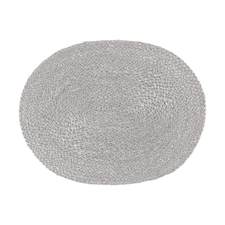 Individual de mesa Elin oval - Silver grey - Dixie