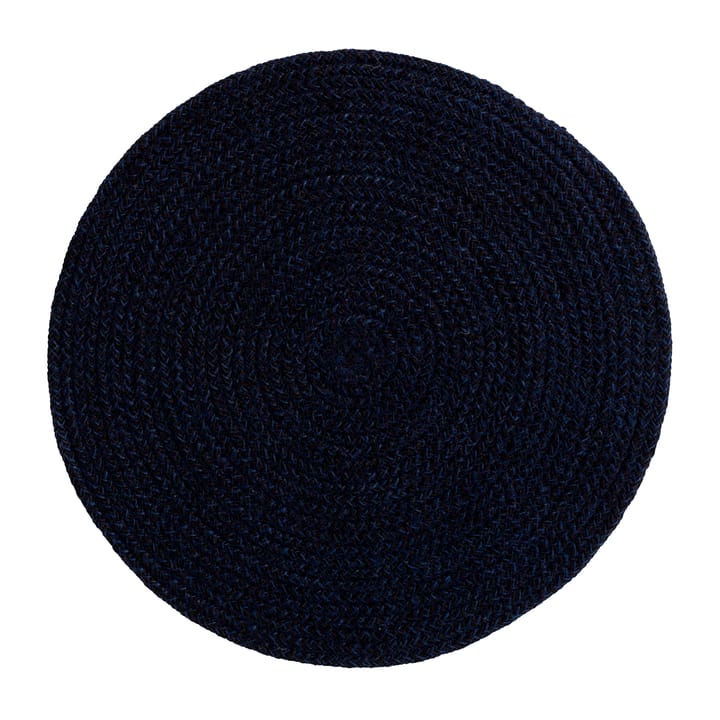 Individual de mesa Ella Ø38 cm - Blue-black - Dixie