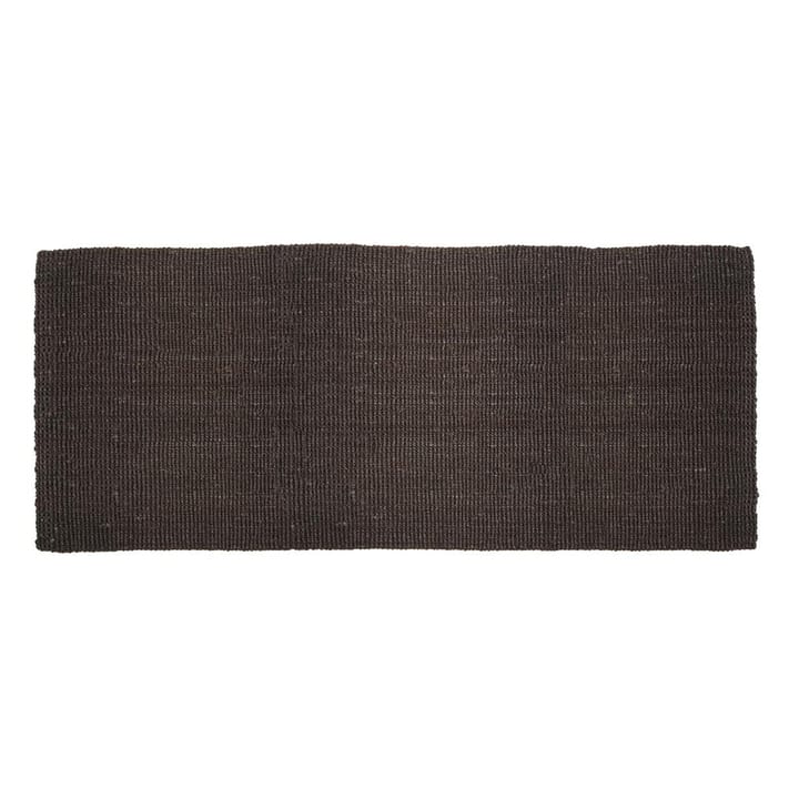 Tapete de entrada Jute preto - 80x180 cm - Dixie