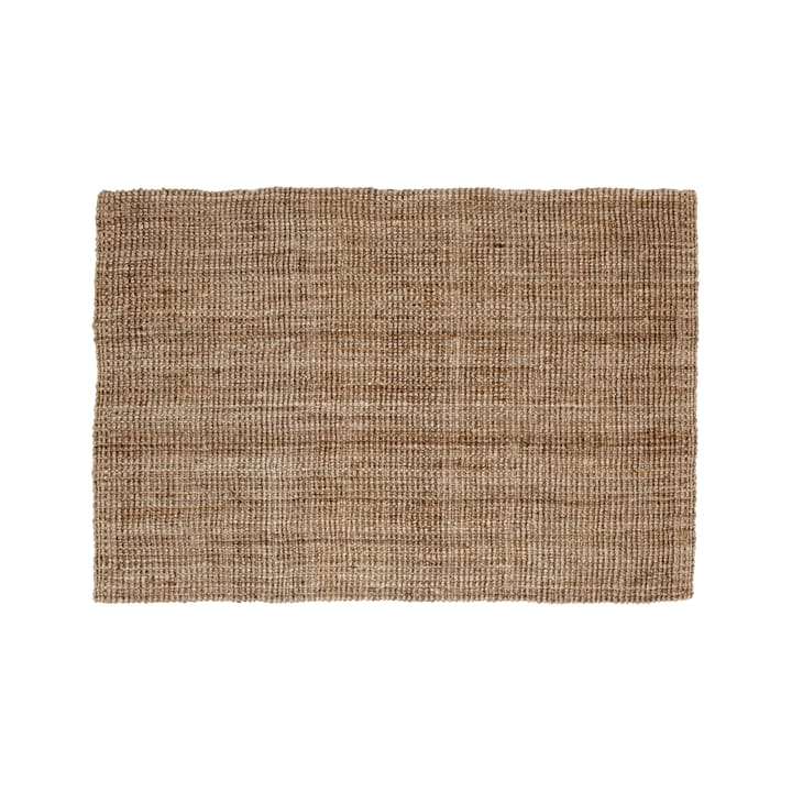 Tapete de juta cinzento natural grande - 160x230 cm - Dixie