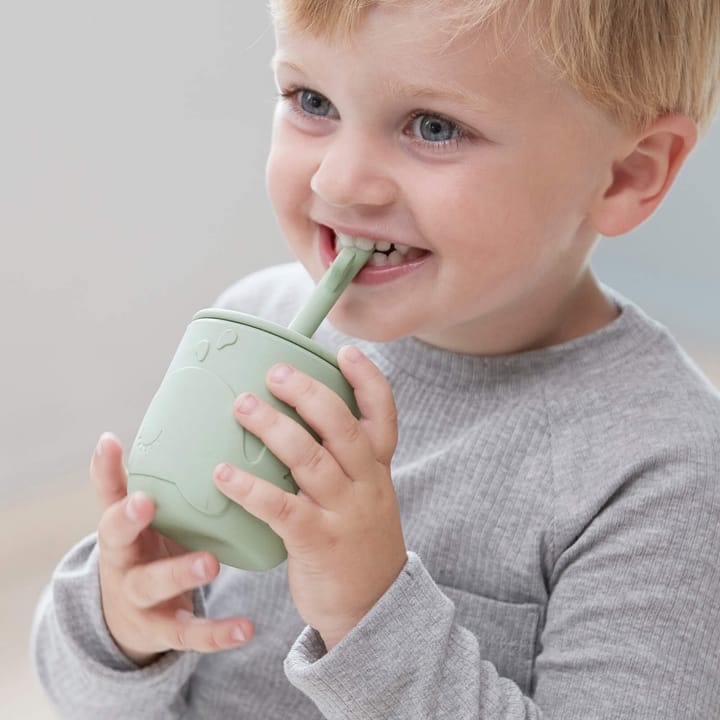 Caneca com canudo Wally peekaboo, 2 un., Blue Done by deer