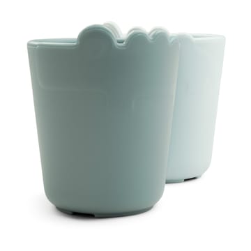 Mini caneca Croco kiddish 10 cl, 2 un. - Blue - Done by deer