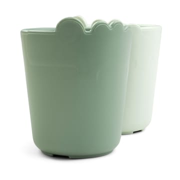 Mini caneca Croco kiddish 10 cl, 2 un. - Green - Done by deer