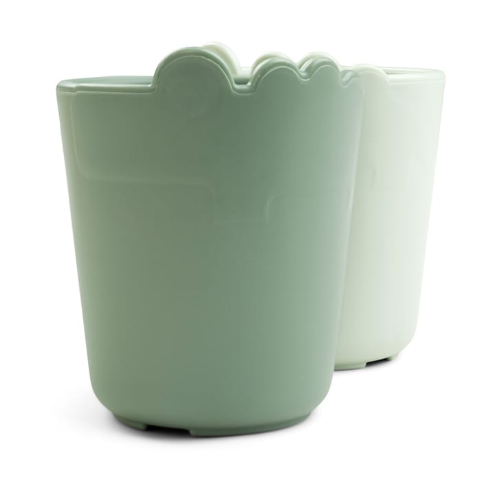 Mini caneca Croco kiddish 10 cl, 2 un., Green Done by deer