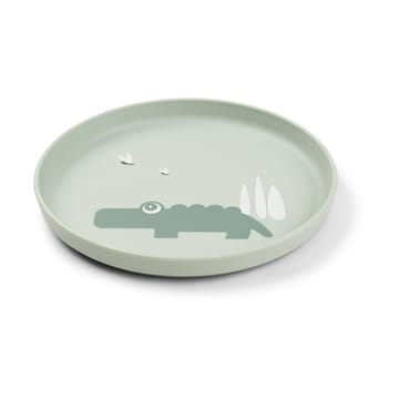 Prato infantil Croco foodie Ø20 cm - Green - Done by deer