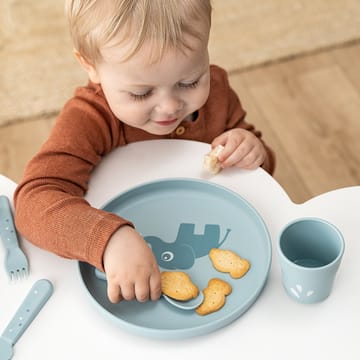 Prato infantil Elphee foodie Ø20 cm - Blue - Done by deer