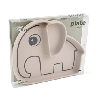 Prato infantil Elphee Stick&Stay 17x20 cm - Sand - Done by deer