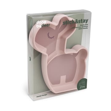 Prato infantil Lalee Stick&Stay 13,5x18 cm - Powder - Done by deer