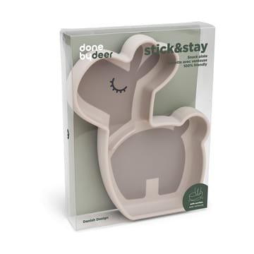 Prato infantil Lalee Stick&Stay 13,5x18 cm - Sand - Done by deer