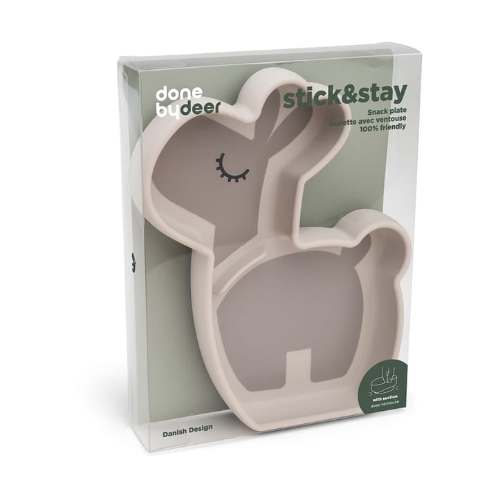 Prato infantil Lalee Stick&Stay 13,5x18 cm, Sand Done by deer