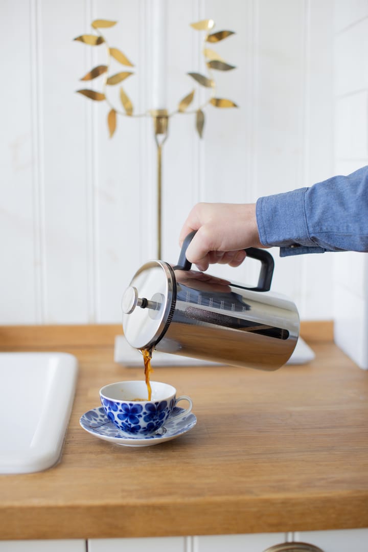 Cafeteira de pressão Prexa 1 l, Aço inoxidável-vidro Dorre