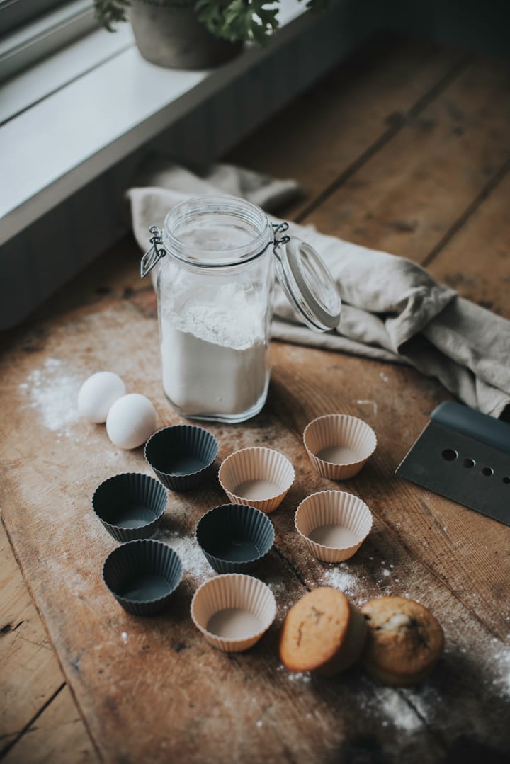 Forma de muffin Cookie 6 un. - Cinza - Dorre