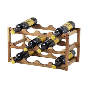 Suporte para vinho Varo 12 garrafas - Acácia - Dorre