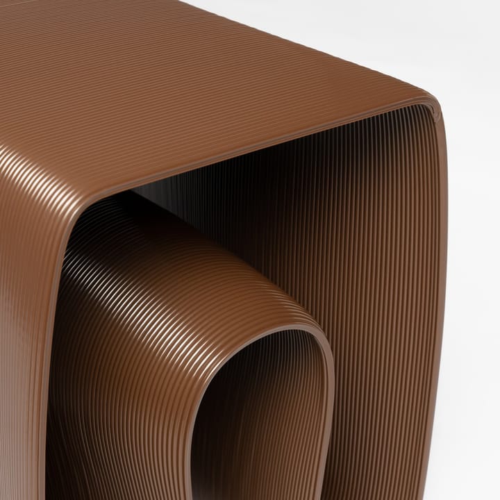Mesa de apoio Eel 38x40 cm - Chocolate - Ekbacken Studios