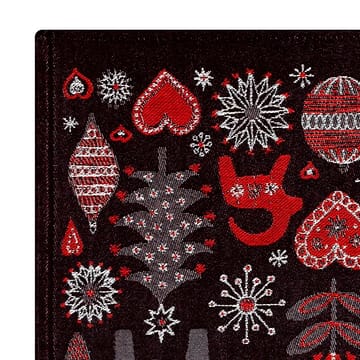 Caminho de mesa Noite de Natal - Preto  - Ekelund Linneväveri