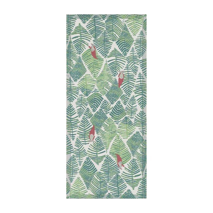 Caminho de mesa Tipp Tapp 35x80 cm  - Verde - Ekelund Linneväveri