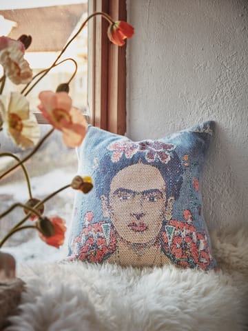 Fronha Frida Kahlo 40x40 cm - Vida - Ekelund Linneväveri