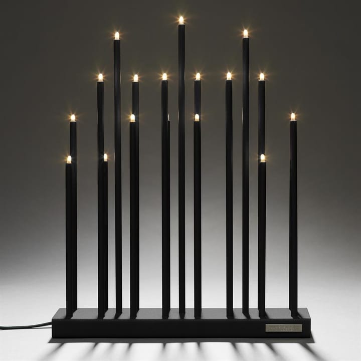 Candelabro elétrico Elflugan Grande, Preto carvão Elflugan