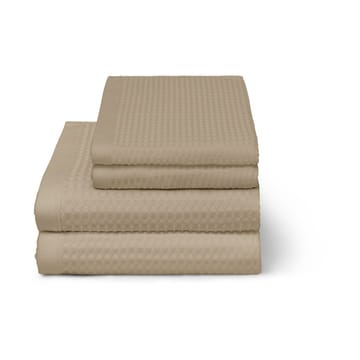 Toalha Waffle 50x70 cm - Taupe - Elvang Denmark