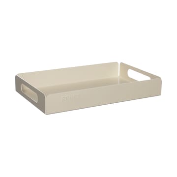 Bandeja metal Ernst 18x28,5 cm - Creme claro - ERNST