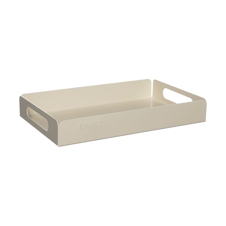 Bandeja metal Ernst 18x28,5 cm - Creme claro - ERNST