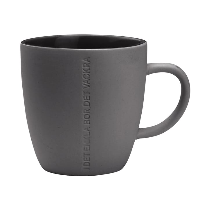 Caneca Ernst com citação Enkla - dark grey - ERNST