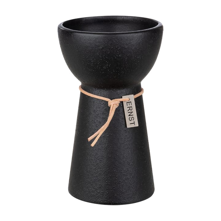 Ernst vaso preto - 15 cm - ERNST