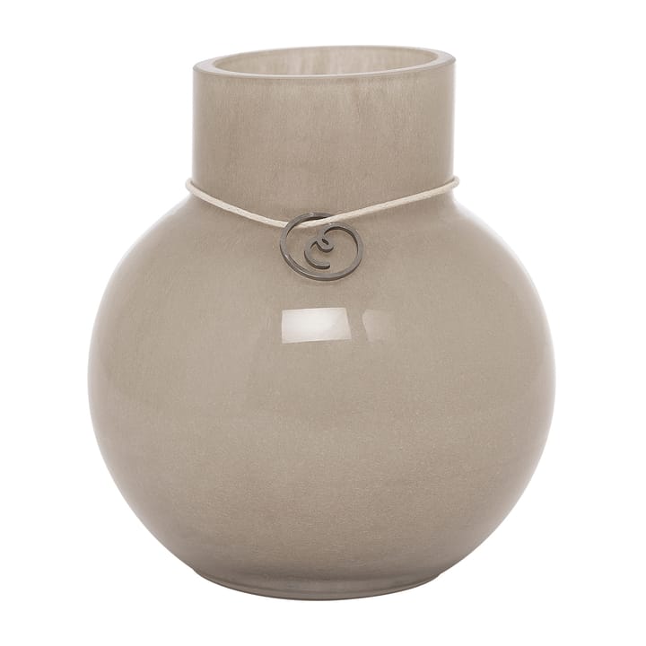 Ernst vaso redondo beige - H10 cm Ø9 cm - ERNST