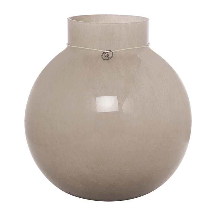 Ernst vaso redondo beige - H22 cm Ø21 cm - ERNST