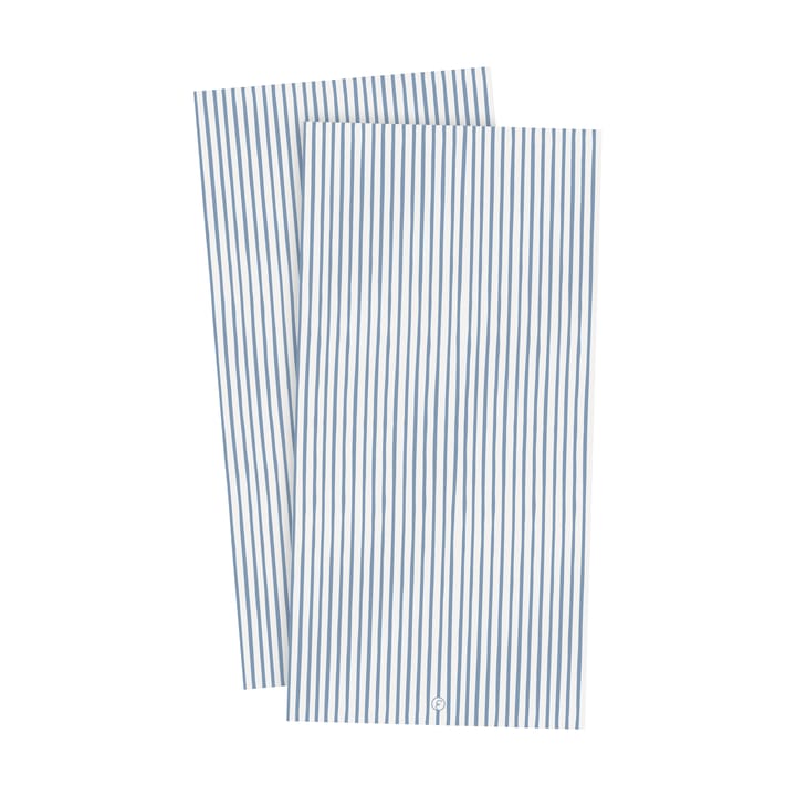 Guardanapo Ernst com riscas 10x20 cm, 20 un., Azul claro-branco ERNST