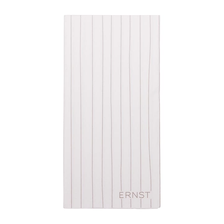 Guardanapo Ernst com riscas 10x20 cm, 20 un. - white-grey - ERNST