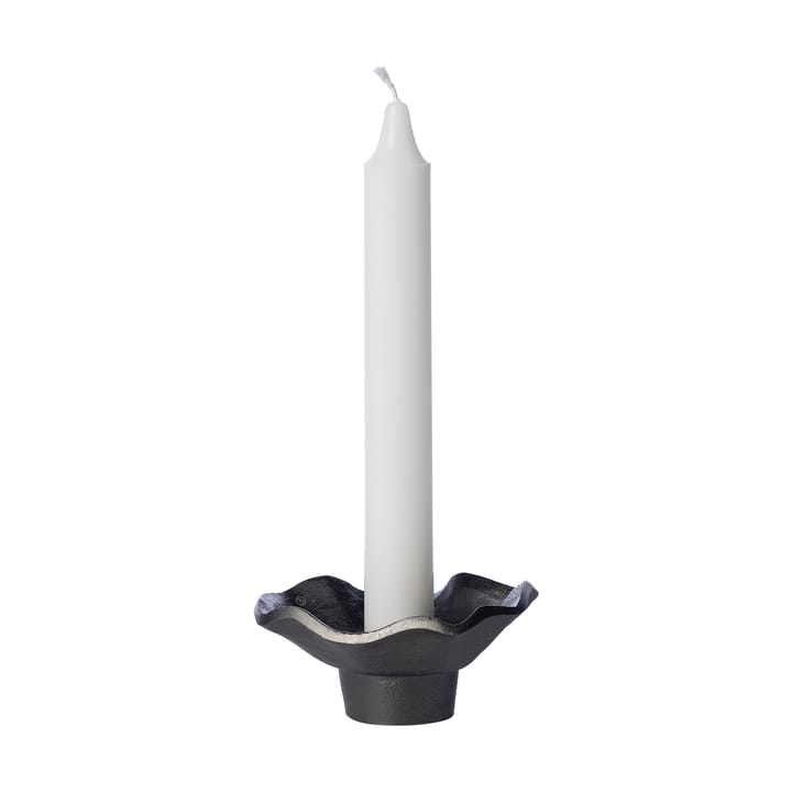 Porta-velas Ernst alumínio preto - Ø9 cm  - ERNST