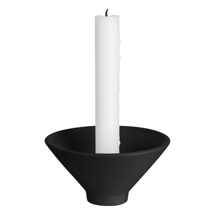 Suporte de velas Ernst com agulha - preto - ERNST