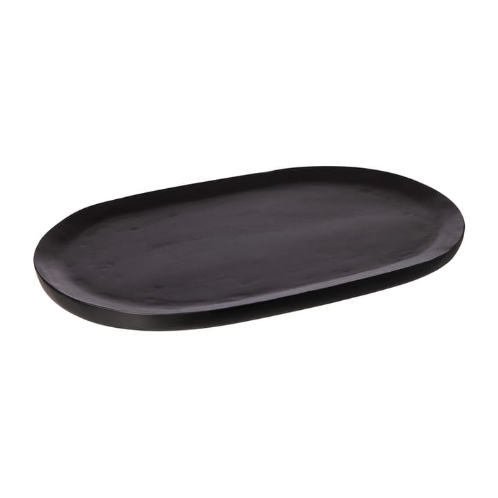 Tabuleiro oval Ernst 25x40 cm - Preto - ERNST