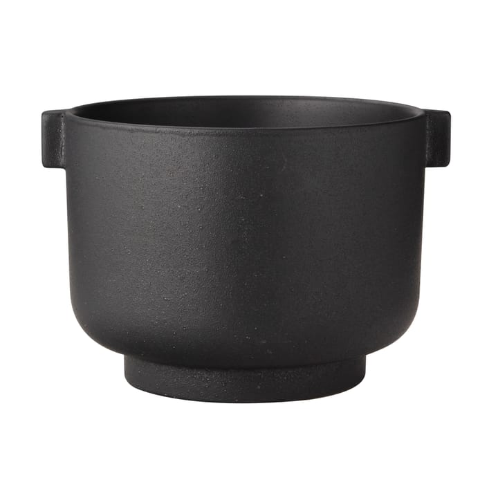 Vaso de flores com pega preto Ernst - 15 cm - ERNST