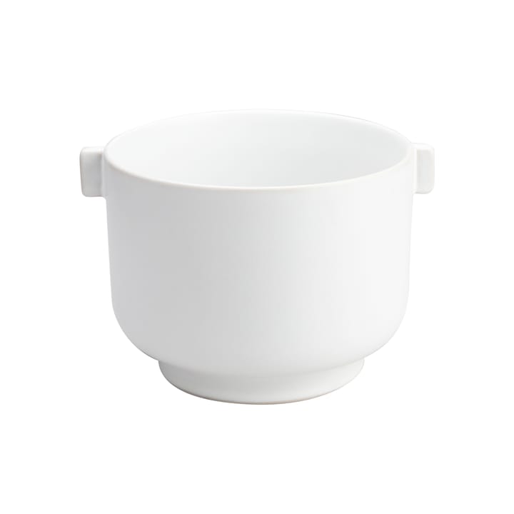 Vaso de flores com pega white sand Ernst - 15 cm - ERNST