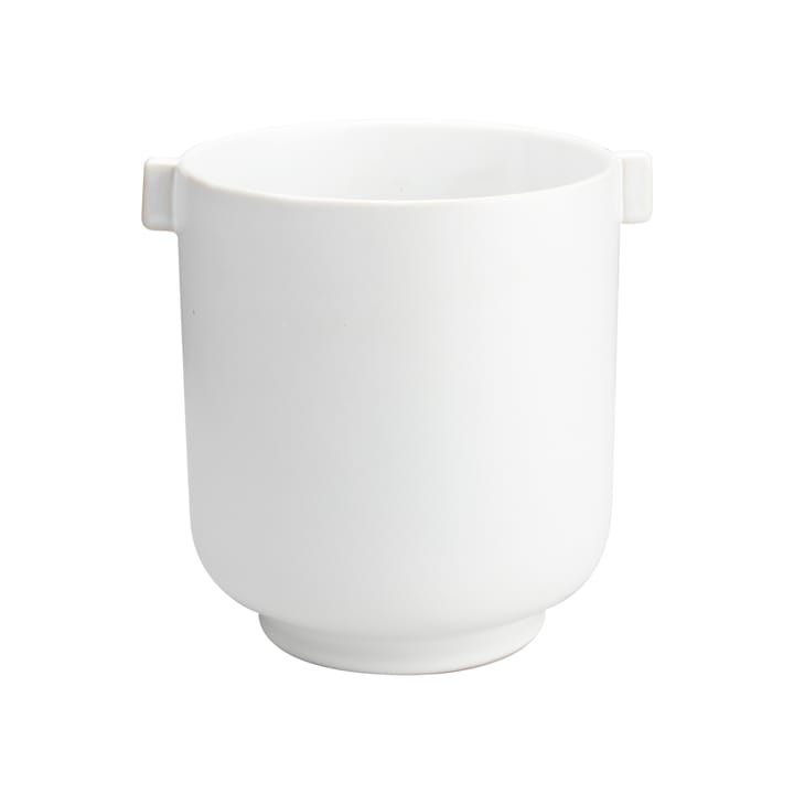 Vaso de flores com pega white sand Ernst - 22,5 cm - ERNST