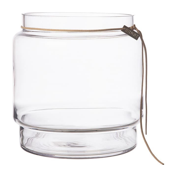 Vaso de vidro, cilindro Ernst H20 cm Ø19,8 cm - Clear - ERNST