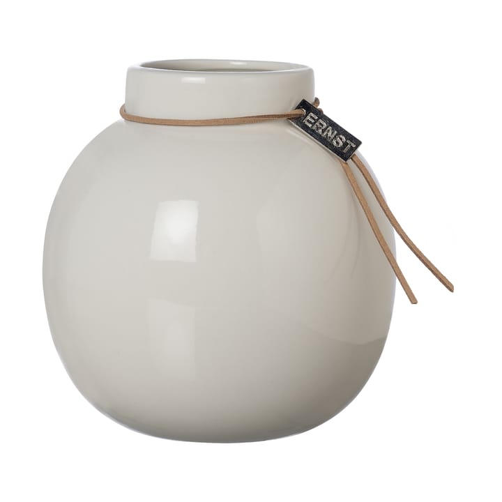 Vaso esmaltado Ernst branco  - Ø22cm  - ERNST