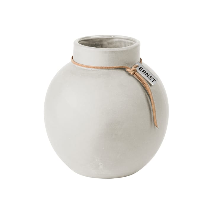 Vaso stoneware branco Ernst - 14 cm - ERNST