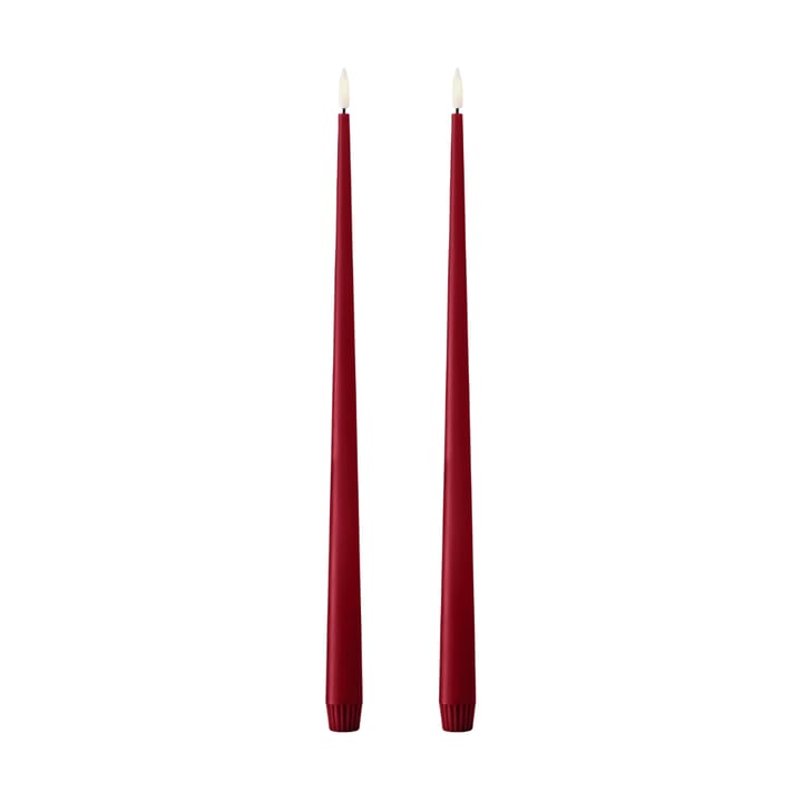 Velas altas LED ester & erik 40 cm conjunto de 2 - 36 Winter Berry - ester & erik