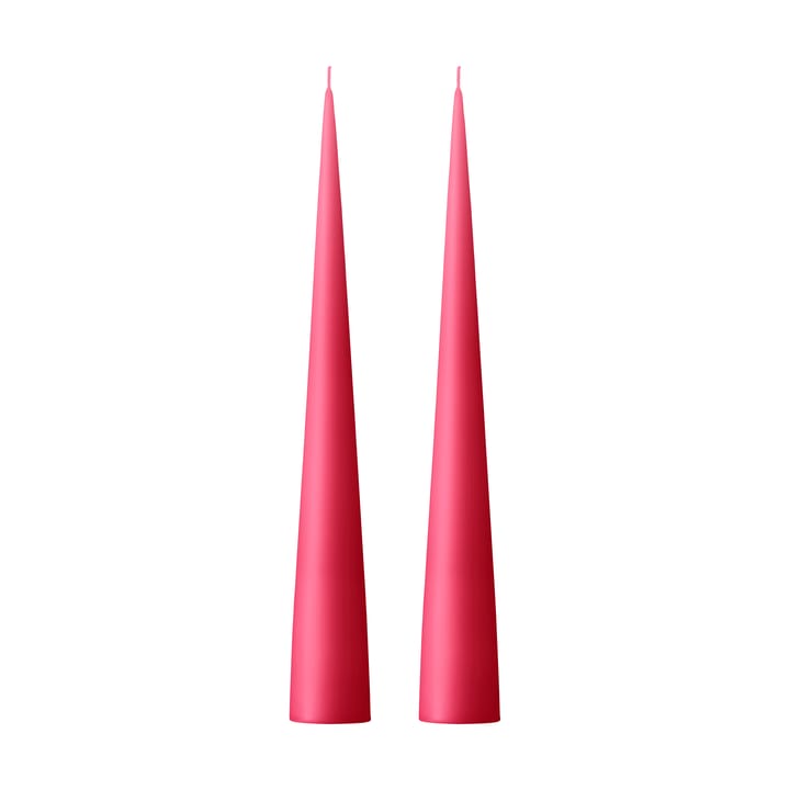 Velas ester & erik 34 cm 2 un. mate - Deep pink 41/2 - Ester & erik