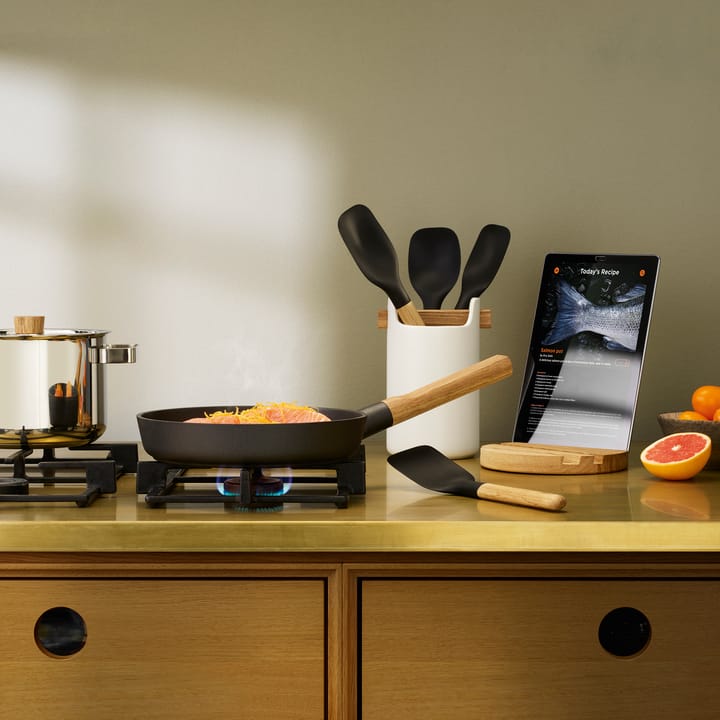 Colher misturadora grande Nordic Kitchen, Preto Eva Solo