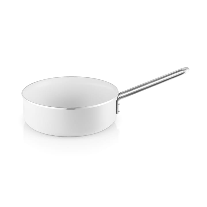 Frigideira sauté cerâmica Eva Trio White Line Slip-Let - 24 cm - Eva Solo