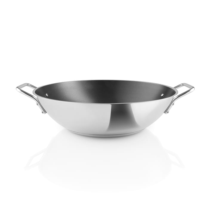 Wok cerâmica Eva Trio Stainless Steel Slip-Let - 32 cm - Eva Solo